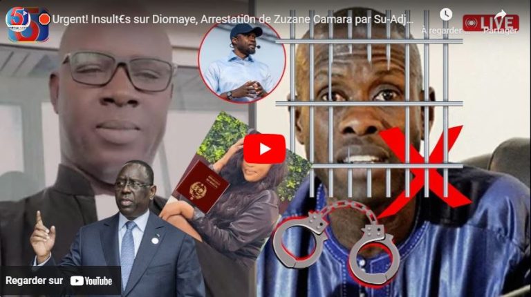 🛑Urgent! Insult€s sur Diomaye, Arrestati0n de Zuzane Camara par Su-Adji Sarr et son Passeport Diplom