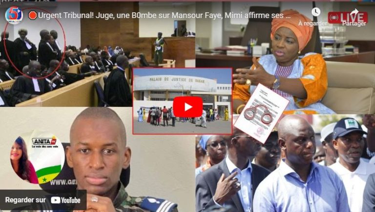 🛑Urgent Tribunal! Juge, une B0mbe sur Mansour Faye, Mimi affirme ses Propos-Ameth Suzanne Déféré...