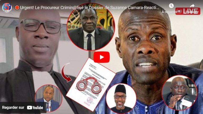 🛑Urgent! Le Procureur Crimin@lise le Dossier de Suzanne Camara-Reaction de Badio Camara-Sonko/Diomay