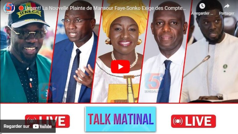 🛑Urgent! La Nouvelle Plainte de Mansour Faye-Sonko Exige des Comptes-Diomaye acte une Décision…