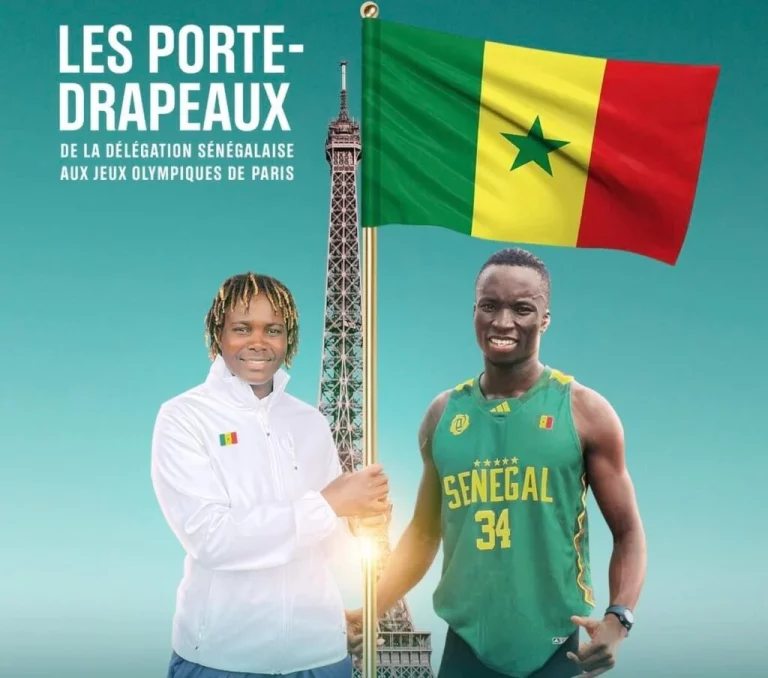 JO Paris 2024 – Combe Seck et Louis François Mendy seront les porte-drapeaux du Sénégal !