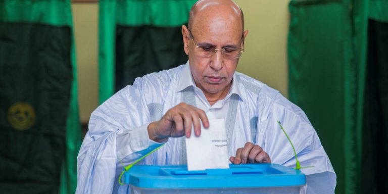 Mauritanie: Ghazouani réélu président au 1er tour avec 56,12% des voix (officiel)