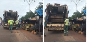 Horreur à Thiaroye : un camion à ordures écrase mortellement un talibé qui s’était endormi près des pneus