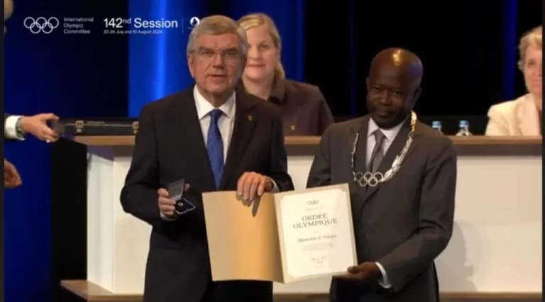Olympisme : Mamadou Diagna Ndiaye reçoit la prestigieuse distinction de l’Ordre Olympique