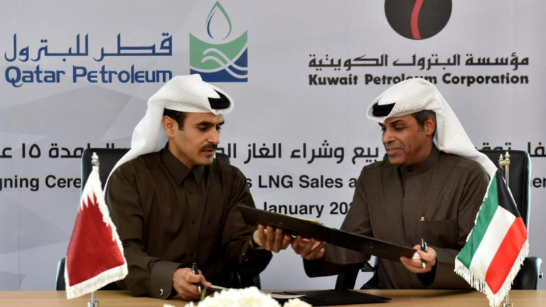 Gaz: le Koweït signe un accord d'approvisionnement sur 15 ans avec le Qatar