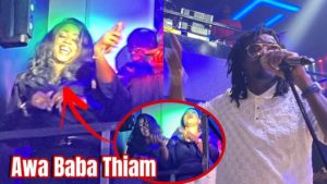 (Vidéo)- Awa Baba Thiam s’éclate à la soirée de Wally Seck au Vogue
