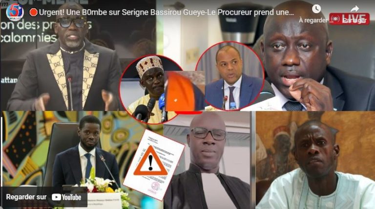 🛑Urgent! Une B0mbe sur Serigne Bassirou Gueye-Le Procureur prend une Décision-Diomaye Vire un DG-Son