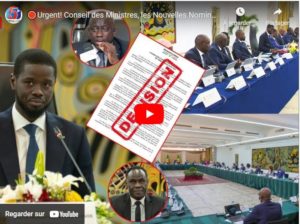 🛑Urgent! Conseil des Ministres, les Nouvelles Nominations et Décisions attendues Palais? -Procureur…