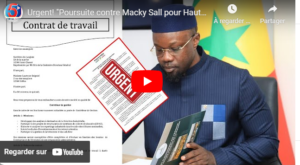Urgent! "Poursuite contre Macky Sall pour Haute Trahison?" Sonko Fouille les Contrats signés: Arfan…