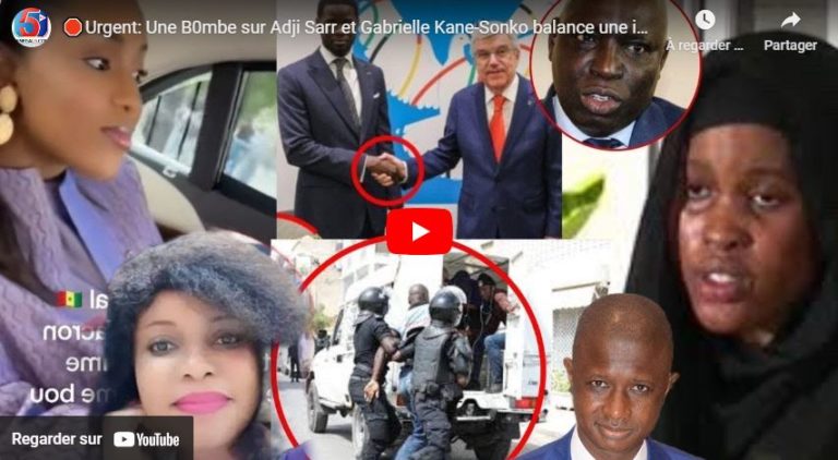 🛑Urgent: Une B0mbe sur Adji Sarr et Gabrielle Kane-Sonko balance une infos-Poursuite Rapport