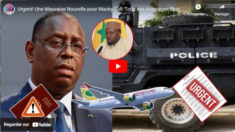 Urgent! Une Mauvaise Nouvelle pour Macky Sall: Tous ses Avantages Bloqués encore…Madiambal Révèle…