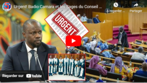 Urgent! Badio Camara et les Sages du Conseil Constitutionnel vont donner la Date à Diomaye A.N