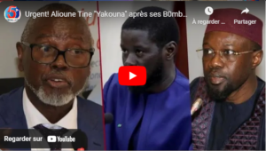 Urgent! Alioune Tine "Yakouna" après ses B0mbes sur Sonko et Diomaye: Retour sur l’interview Diomaye