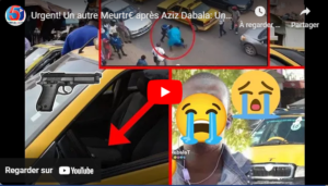 Urgent! Un autre Meurtr€ après Aziz Dabala: Un Taximan froidement Tiré à cause d’une Balle Perdue…