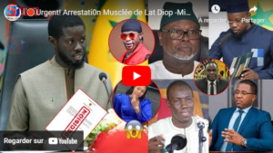 🛑Urgent! Arrestati0n Musclée de Lat Diop -Mimi Touré Nommée par Diomaye-Nabou Leye et cie