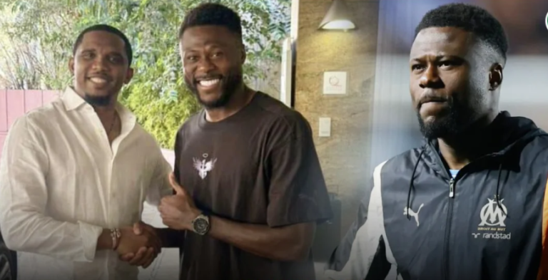 Marseille : Samuel Eto’o rend visite à Chancel Mbemba et lui apporte son soutien !