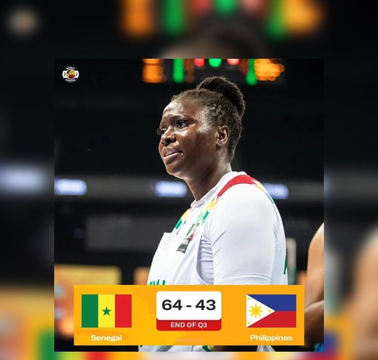PRÉ-QUALIFICATIONS MONDIAL FÉMININ 2026 | LE SÉNÉGAL S’IMPOSE FACE AUX PHILIPPINES (87-62) ET TERMINE INVAINCU EN PHASE DE POULES