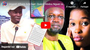 Urgent! Affaire Adji Sarr: Quand Abdou Nguer raille Sonko "yonima ma dieuli livre bi Sweet Beauty"