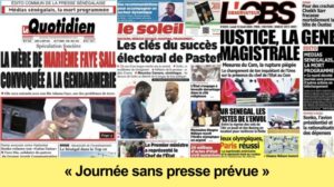 Découvrez les Unes des journaux sénégalais du lundi 12 août 2024
