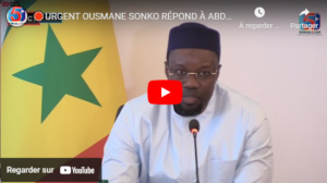 🛑URGENT OUSMANE SONKO RÉPOND À ABDOU MBOW