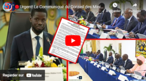 🔴Urgent! Le Communiqué du Conseil des Ministres: Nouvelles Nominations et Décisions en ce Mercredi…