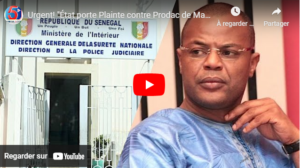 Urgent! "État porte Plainte contre Prodac de Mame Mbaye" Son Dossier Transmis à la DIC et la S.U…