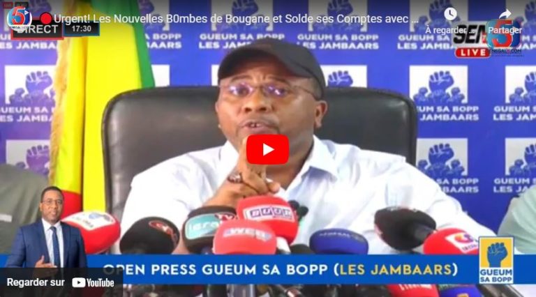 🔴Urgent! Les Nouvelles B0mbes de Bougane et Solde ses Comptes avec Sonko et diomaye