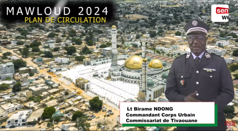 Gamou de Tivaouane : La police dévoile le plan de circulation