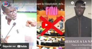 Urgent! Les Coulisses avant la Dissolution: Arfan Fait des révélations entre Sonko, Diomaye et C.C…