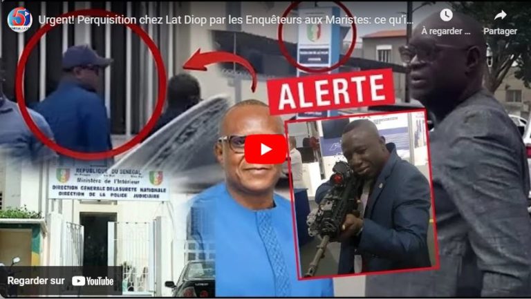 Urgent! Perquisition chez Lat Diop par les Enquêteurs aux Maristes: ce qu’ils ont découvert?