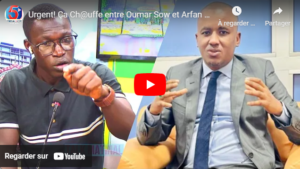 Urgent! Ça Ch@uffe entre Oumar Sow et Arfan sur les Présence des Gendarmes chez Cheikh Omar Hann….