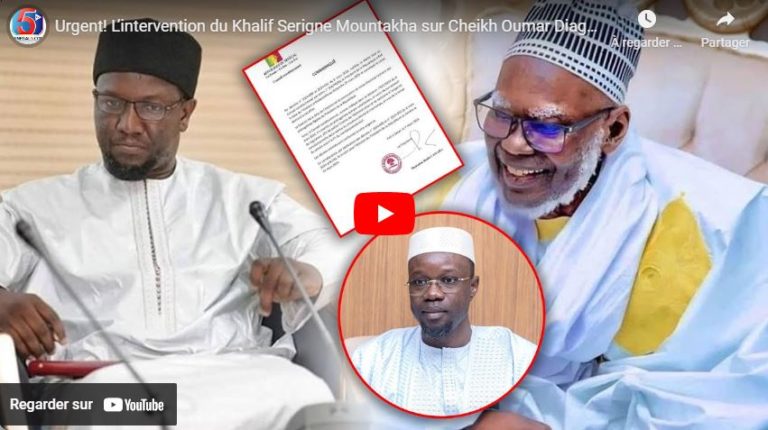 Urgent! L’intervention du Khalif Serigne Mountakha sur Cheikh Oumar Diagne: Une Déclaration Prévue…