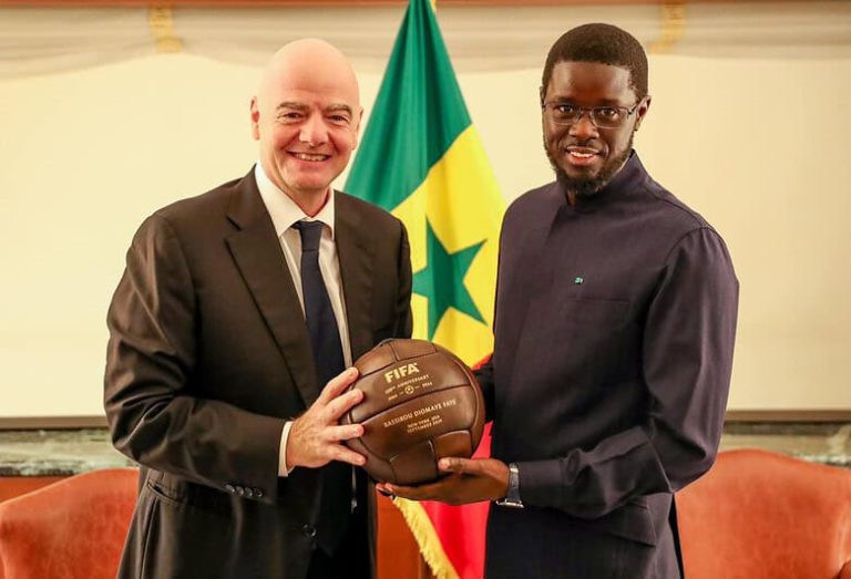 Actualité Rencontre des Présidents Diomaye Faye et Infantino à New York