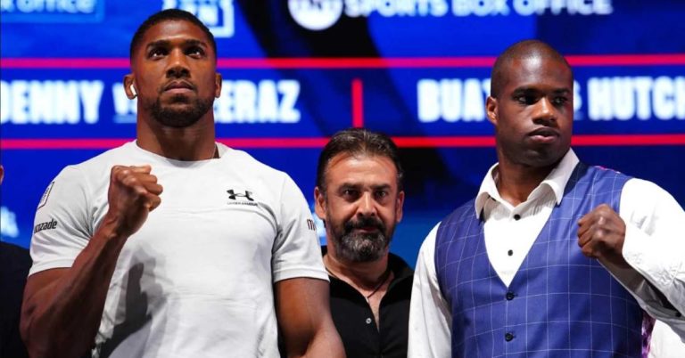 Le match revanche d’Anthony Joshua contre Daniel Dubois menacé !