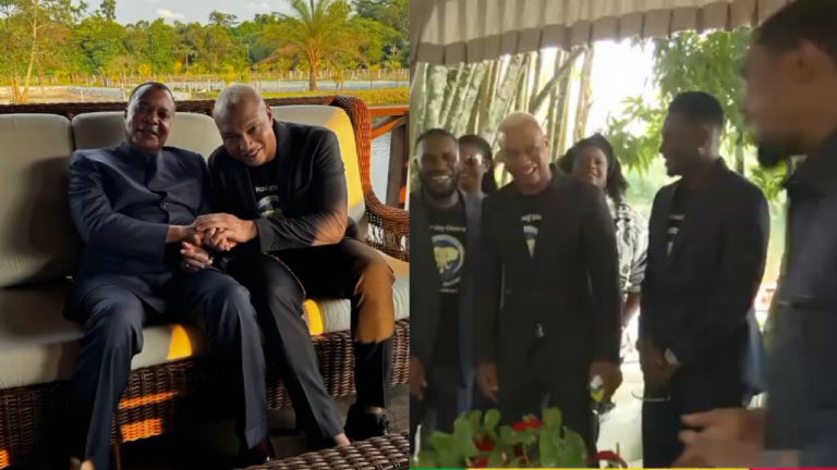 Samuel Eto’o et El Hadji Diouf au Congo : La folle vidéo de l’échange fuite 4 jours après