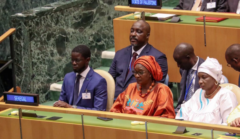 New York – Diomaye Faye s’attaque à l’endettement : « Notre futur ne peut se construire sur le modèle actuel… »