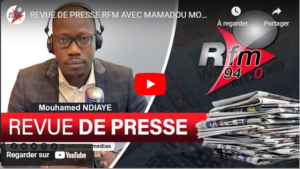 REVUE DE PRESSE RFM AVEC MAMADOU MOUHAMED NDIAYE - 03 SEPTEMBRE 2024