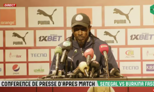 Aliou Cissé : « J’assume totalement ce match nul »