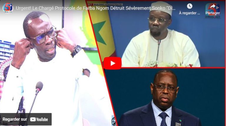 Urgent! Le Chargé Protocole de Farba Ngom Détruit Sévèrement Sonko "Diomaye envoyé la…"