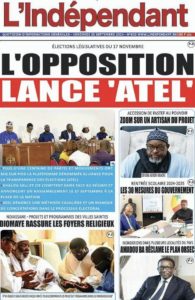 Découvrez les Unes des journaux sénégalais du vendredi 20 septembre 2024