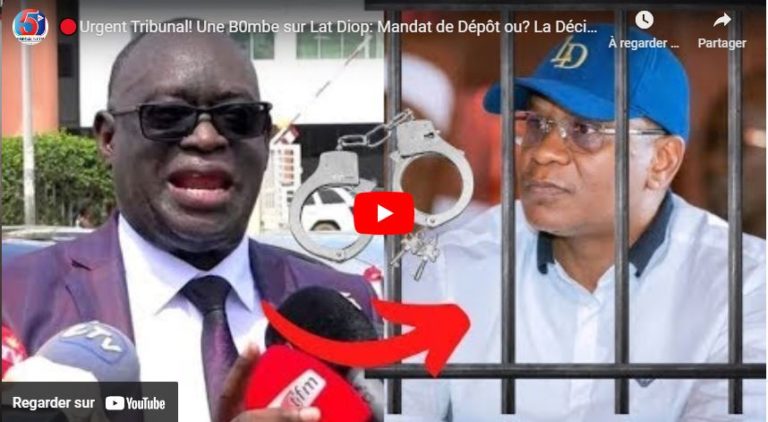 🔴Urgent Tribunal! Une B0mbe sur Lat Diop: Mandat de Dépôt ou? La Décision de la Justice attendue…