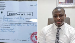 Section de recherches : Ousmane Noël Dieng convoqué