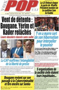 Découvrez les Unes des journaux sénégalais du vendredi 04 octobre 2024