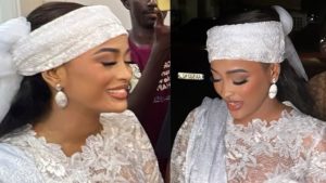 La tenue d’Aicha Rassoul au baptême du fils de Balla Gaye 2 fait sensation