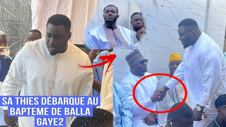 Baptême du fils de Balla Gaye 2 : Sa Thiès surprend en venant…