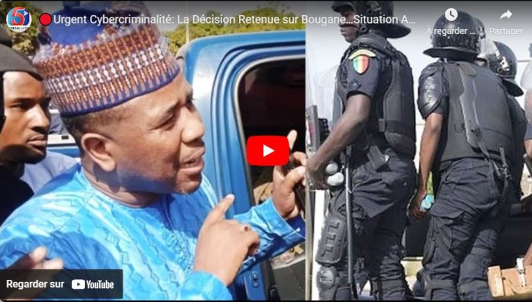 🔴Urgent Cybercriminalité: La Décision Retenue sur Bougane…Situation Actuelle…
