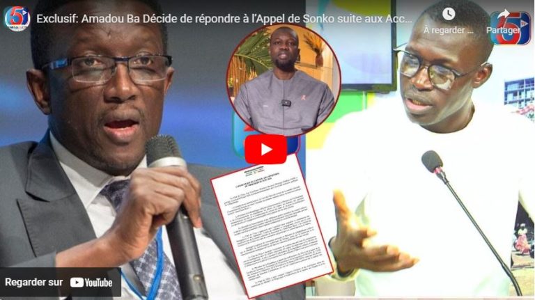 Exclusif: Amadou Ba Décide de répondre à l’Appel de Sonko suite aux Accusations: Arfan "Preuve yi…"