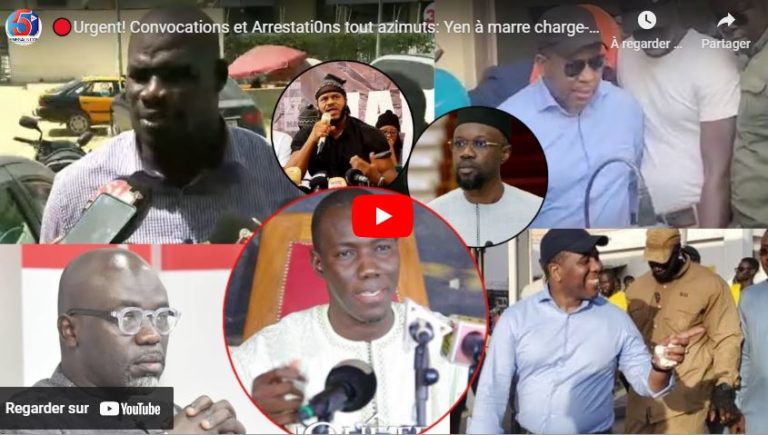 🔴Urgent! Convocations et Arrestati0ns tout azimuts: Yen à marre charge-Vague Libération-Bougane