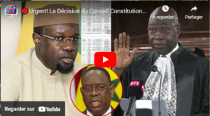 🔴Urgent! La Décision du Conseil Constitutionnel? Recours Déposé contre la Liste Pastef par Macky…