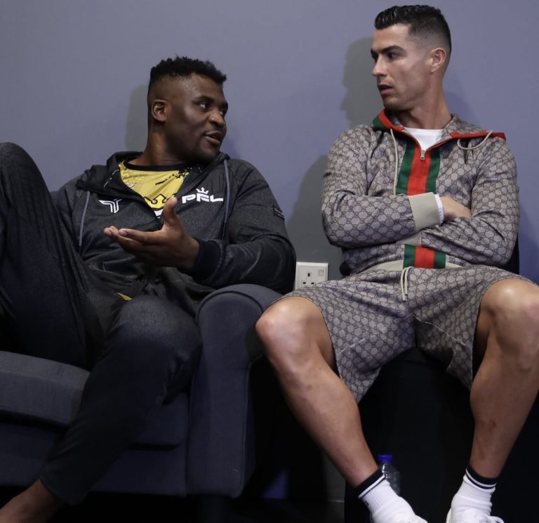 Le précieux cadeau de Cristiano Ronaldo à Francis Ngannou avant son combat